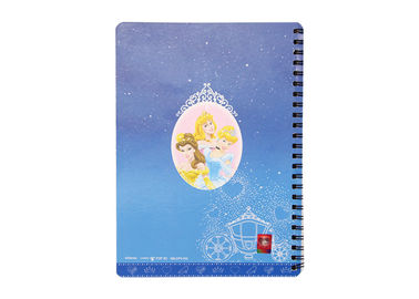 Notebook Printing Princess Hard Cover grating printing spiral bound book printing service